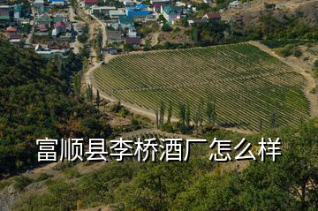 富顺县李桥酒厂怎么样