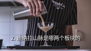 2. 迪纳拉山脉是哪两个板块的