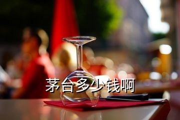 茅台多少钱啊