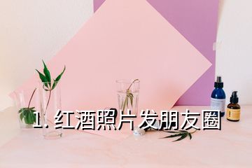 1. 红酒照片发朋友圈