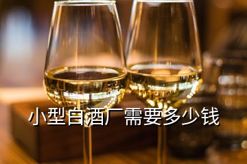 小型白酒厂需要多少钱