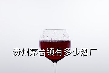 贵州茅台镇有多少酒厂