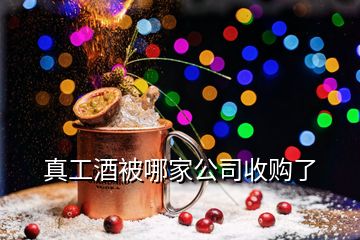 真工酒被哪家公司收购了