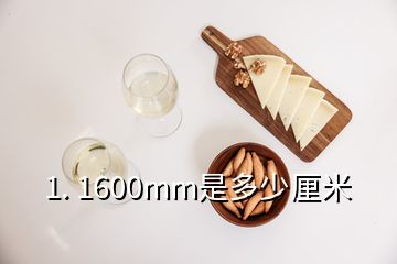 1. 1600mm是多少厘米