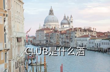 CLUB是什么酒