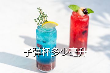 子弹杯多少毫升