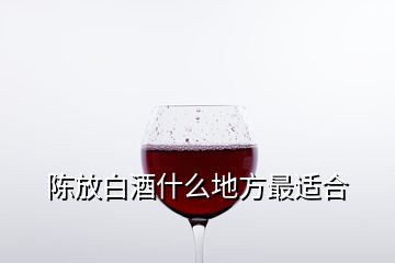 陈放白酒什么地方最适合