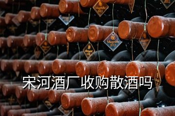 宋河酒厂收购散酒吗