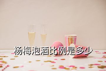 杨梅泡酒比例是多少