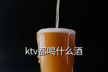 ktv都喝什么酒