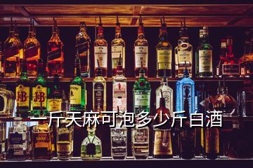 一斤天麻可泡多少斤白酒