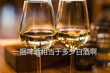 一捆啤酒相当于多少白酒啊