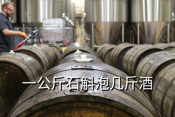 一公斤石斛泡几斤酒