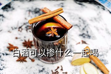 白酒可以掺什么一起喝