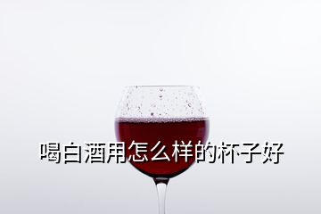 喝白酒用怎么样的杯子好