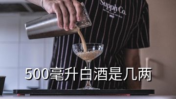 500毫升白酒是几两