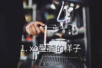 1. xo型腿的样子