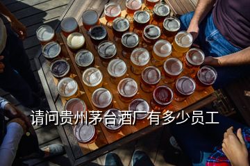 请问贵州茅台酒厂有多少员工