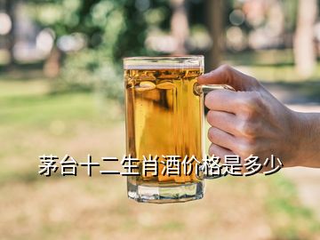 茅台十二生肖酒价格是多少