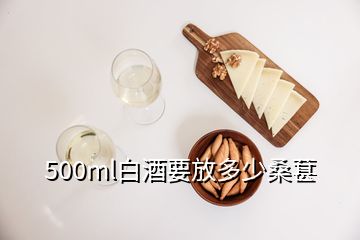 500ml白酒要放多少桑葚