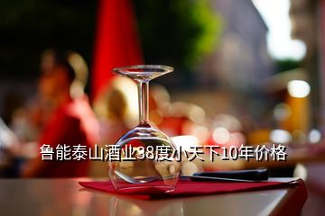 鲁能泰山酒业38度小天下10年价格