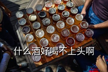 什么酒好喝不上头啊