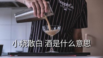 小烧散白 酒是什么意思