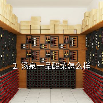 2. 汤泉一品酸菜怎么样