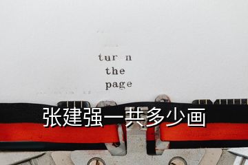 张建强一共多少画