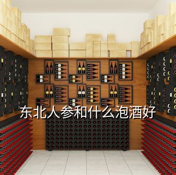 东北人参和什么泡酒好