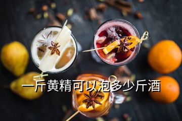 一斤黄精可以泡多少斤酒