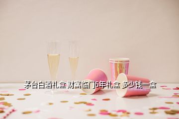 茅台白酒礼盒 财富临门6年礼盒 多少钱一盒