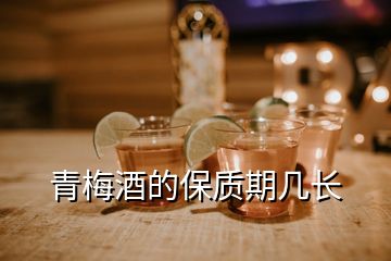 青梅酒的保质期几长