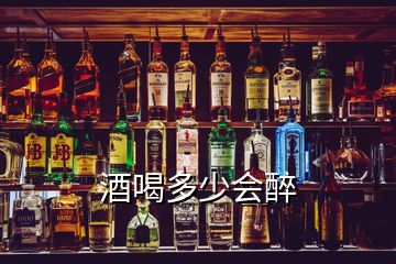 酒喝多少会醉