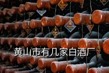 黄山市有几家白酒厂