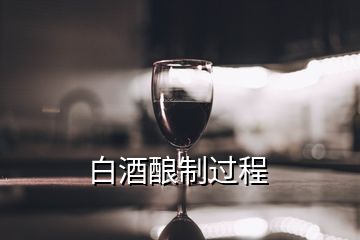 白酒酿制过程