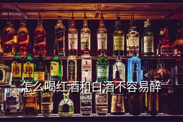 怎么喝红酒和白酒不容易醉