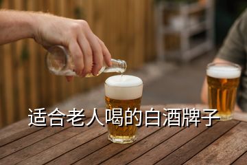 适合老人喝的白酒牌子