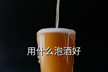 用什么泡酒好