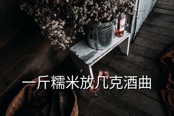 一斤糯米放几克酒曲