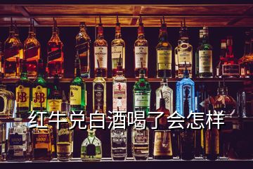 红牛兑白酒喝了会怎样