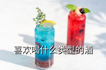 喜欢喝什么类型的酒