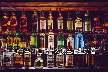 纯白色酒柜配什么颜色墙壁好看