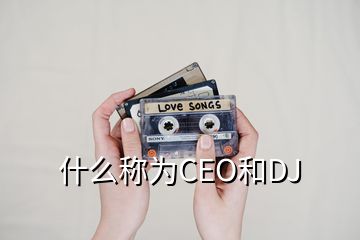 什么称为CEO和DJ