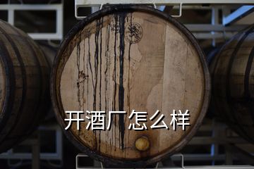 开酒厂怎么样