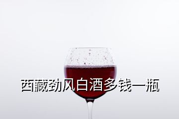 西藏劲风白酒多钱一瓶