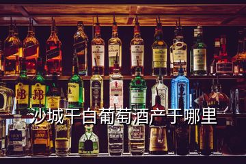 沙城干白葡萄酒产于哪里