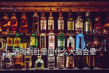 酒喝到肚里问什么大脑会晕