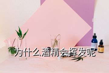 为什么酒精会挥发呢