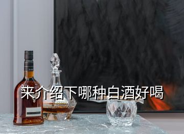 来介绍下哪种白酒好喝